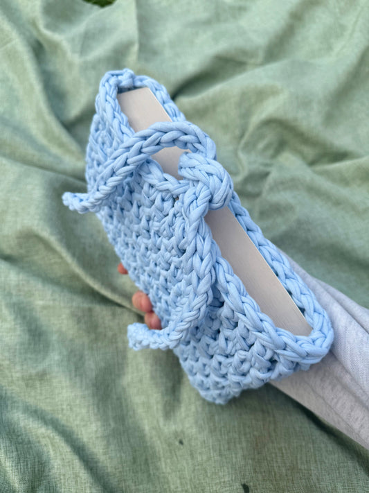 Blue cloud book sleeve
